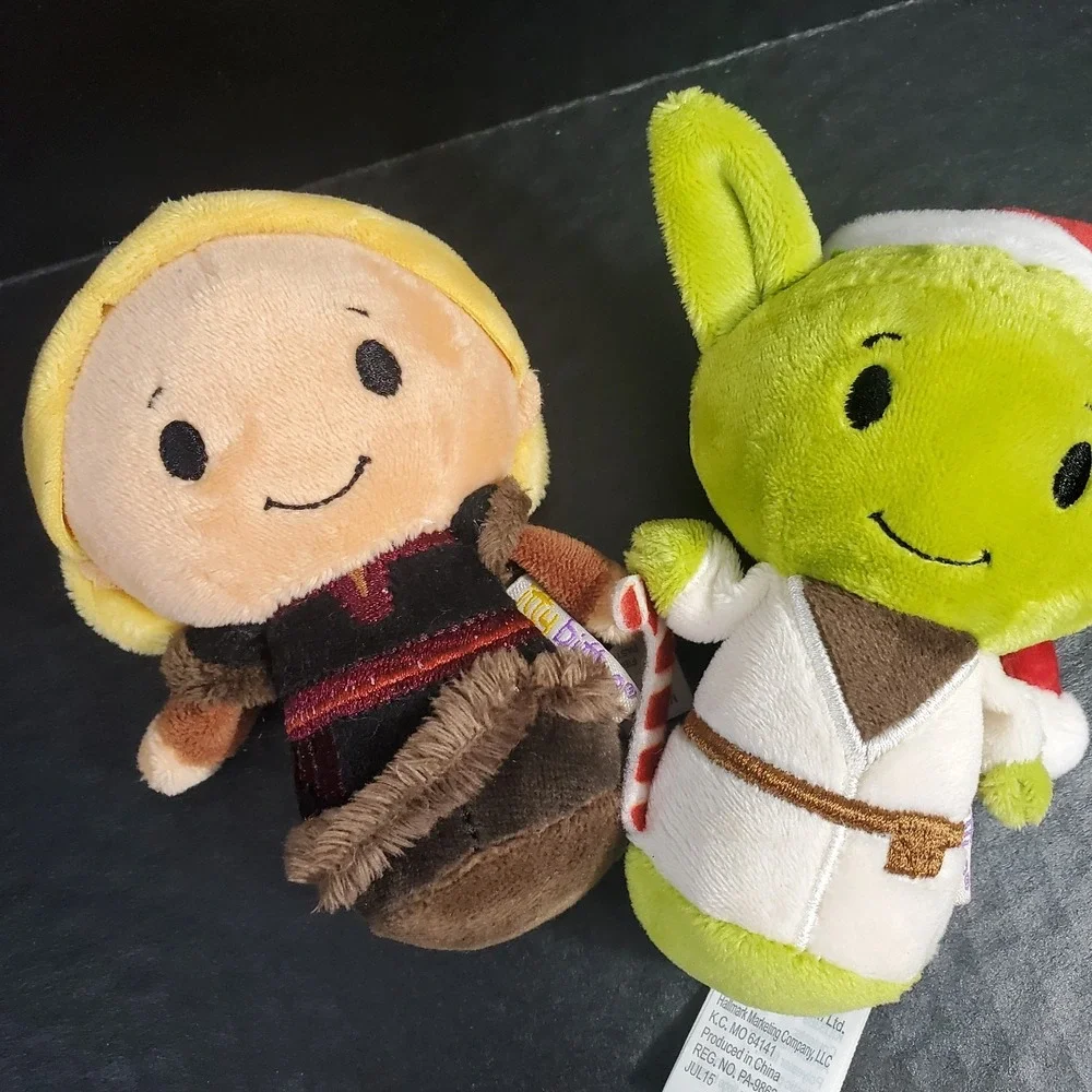 Hallmark Itty Bittys Mixed Lot‎ Of 11 Tiny Plush Popular Character Collectibles